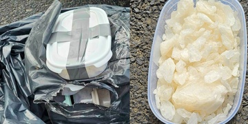 Ve voze cizince policisté objevili téměř deset kilo pervitinu