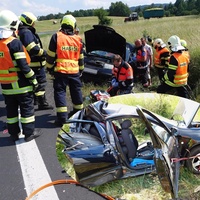 Kamion Fabii doslova slisoval