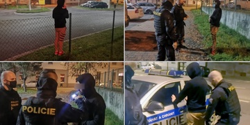 Výtržník si sám na sebe přivolal policii