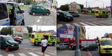 Nehoda komplikuje dopravu na Rokycanské