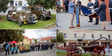 Bolevečtí hasiči oslavili 120. výročí založení sboru