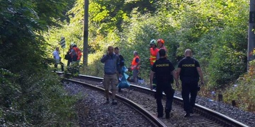 Vlak v Borském parku usmrtil člověka