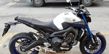 V Plzni v Doudlevcích ukradli motocykl Yamaha MT-09