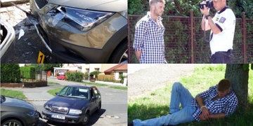 S kradeným vozem ujížděl recidivista policistům