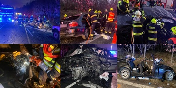 Při tragické nehodě zemřeli dva muži, pětadvacetiletý a třiasedmdesátiletý