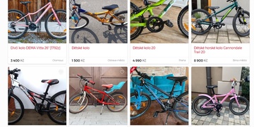 Při prodeji kola přišla o více než třicet tisíc korun
