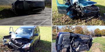 Dvě nehody se zraněním ani ne hodinu po sobě