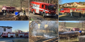 Devatenáct požárů za jediný den!