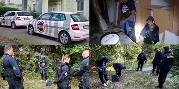 Pachatelé byli zadrženi přímo během vloupání