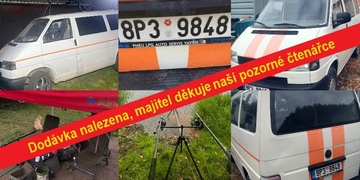 Dodávka nalezena, majitel děkuje naší pozorné čtenářce