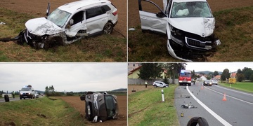 Čelní střet na hlavním tahu z Plzně do Klatov