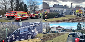 Řidička si spletla pedály a najela do mezinárodního rychlíku