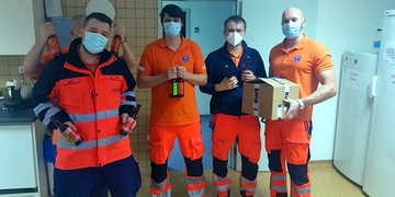 Záchranáři opět děkují veřejnosti za podporu