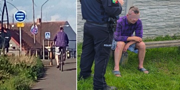 Těžce opilý cyklista na chodníku srazil a zranil ženu, velice vulgárně ji seřval a z místa ujel