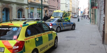 Záchranáři i policisté zasahovali v Kuličce