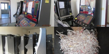 Zabavené automaty šly do šmelcu