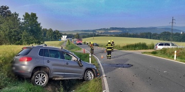 Ranní dopravní nehoda