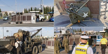 Převrácené čtyřče těžkých kulometů - článek aktualizován o vyjádření policie