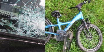 Dítě vyjelo ze dvora přímo před auto, které ho smetlo