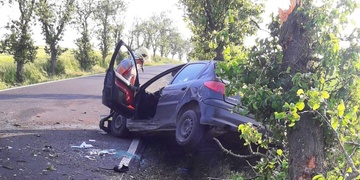 Ranní nehoda se zraněním