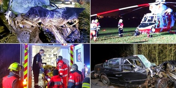 Osmnáctiletý řidič nyní v nemocnici bojuje o život