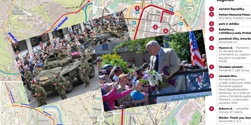 Přehled dopravního omezení během Slavností svobody v Plzni