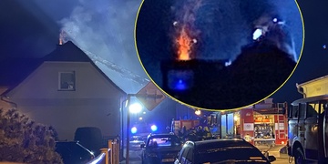 Noční požár - majitel měl obrovské štěstí a zaplatil pouze pokutu