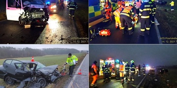 Při ranní dopravní nehodě sehrála roli chyba řidičky a dle všeho i alkohol