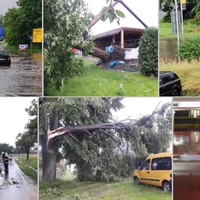 Bouřka bohužel i zabíjela, muž a žena zemřeli na místě