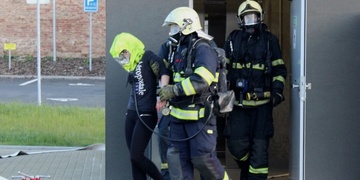 Požár ve třetím podzemním patře parkovacího domu