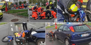 Vážná nehoda na Borech