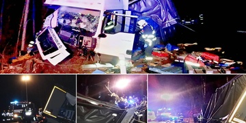 Těžce opilý řidič zdemoloval kamion u Ostrova u Stříbra