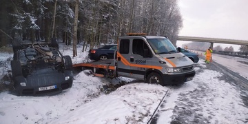 U Sulkova havarovala odtahovka