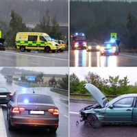 Havárie se zraněním u Plzně