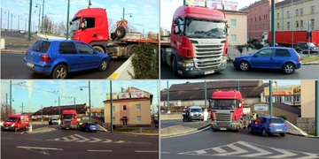 "Ze zatáčky vyjela tahle obluda..."