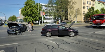 Střet vozů na Borech