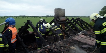 Včerejší požár v Sulislavi