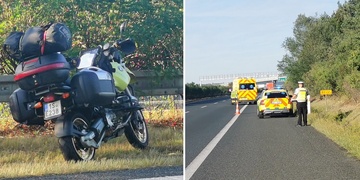 Nehody motorkářů, jedna na obchvatu Plzně, druhá v Čižicích