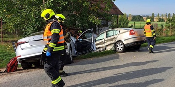 Všechny záchranné složky zasahují na Vysoké u Dobřan