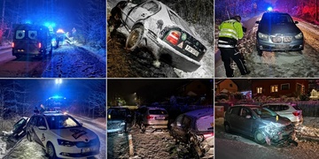 Dnešní večerní nehody v Plzni - šest současně!