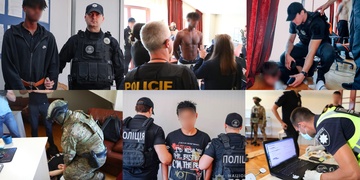 Kriminalisté rozprášili další gang operující ze základny na Ukrajině