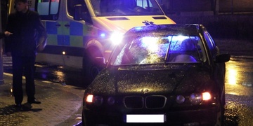 Sražená chodkyně v Masarykově ulici