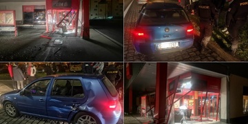 Autem projel vestibul Penny marketu
