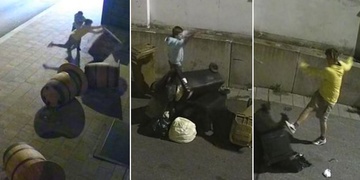 Demoliční noční tah městem