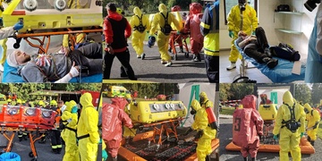 "Turista si z dovolené přivezl vysoce nakažlivou nemoc," - téma cvičení záchranných složek