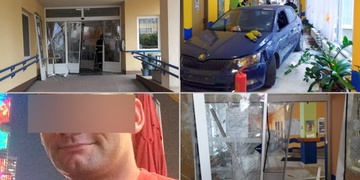 V toxické psychóze najel autem do domova seniorů