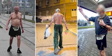 Opilý agresor s hadem na ramenou opět řádil na čerpací stanici