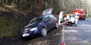 Mladá řidička nezvládla řízení