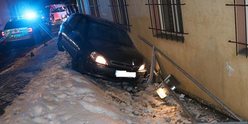 Opilý utekl od dopravní nehody