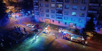 Ranní požár bytu